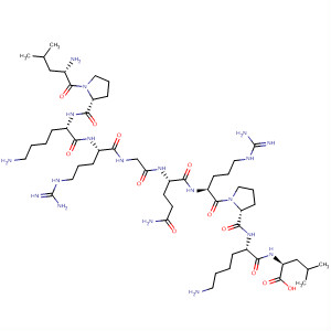 253666-09-0  L-Leucine,L-leucyl-L-prolyl-L-lysyl-L-arginylglycyl-L-glutaminyl-L-arginyl-L-prolyl-L-lysyl-