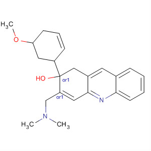 253684-82-1  2-Acridinol,3-[(dimethylamino)methyl]-1,2,3,4-tetrahydro-2-(3-methoxyphenyl)-,(2R,3R)-rel-