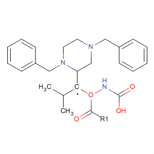 253873-06-2  Carbamic acid, [[1,4-bis(phenylmethyl)-2-piperazinyl]methyl]-,1-methylethyl ester
