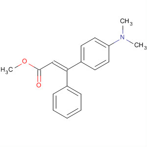 255054-06-9  2-Propenoic acid, 3-[4-(dimethylamino)phenyl]-3-phenyl-, methyl ester,(2E)-