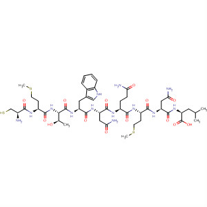 255387-18-9  L-Leucine,L-cysteinyl-L-methionyl-L-threonyl-L-tryptophyl-L-asparaginyl-L-glutaminyl-L-methionyl-L-asparaginyl-