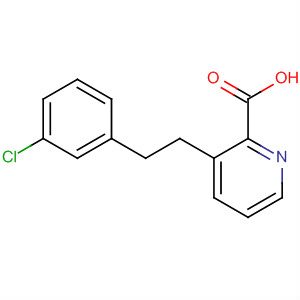 255861-48-4  2-Pyridinecarboxylic acid, 3-[2-(3-chlorophenyl)ethyl]-