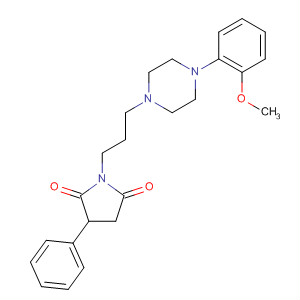255861-94-0  2,5-Pyrrolidinedione,1-[3-[4-(2-methoxyphenyl)-1-piperazinyl]propyl]-3-phenyl-