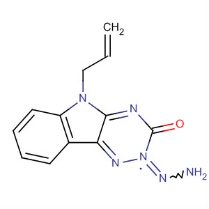 255866-22-9  3H-1,2,4-Triazino[5,6-b]indol-3-one, 2,5-dihydro-5-(2-propenyl)-,hydrazone