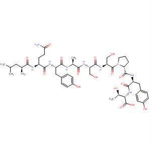 255879-26-6  L-Threonine,L-leucyl-L-glutaminyl-L-tyrosyl-L-alanyl-L-seryl-L-seryl-L-prolyl-L-tyrosyl-