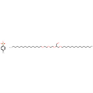 255906-47-9  1-Propanol, 3-(hexadecyloxy)-2-[2-[2-(hexadecyloxy)ethoxy]ethoxy]-,4-methylbenzenesulfonate