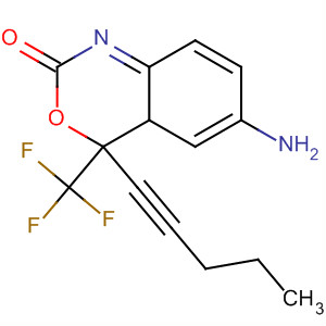256417-76-2  2H-3,1-Benzoxazin-2-one,6-amino-1,4-dihydro-4-(1-pentynyl)-4-(trifluoromethyl)- 256417-76-2  2H-3,1-Benzoxazin-2-one,6-amino-1,4-dihydro-4-(1-pentynyl)-4-(trifluoromethyl)-