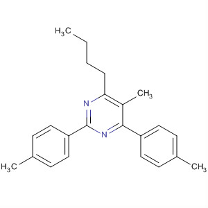 256482-15-2  Pyrimidine, 4-butyl-5-methyl-2,6-bis(4-methylphenyl)-