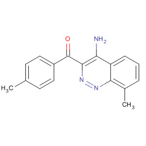 256639-35-7  Methanone, (4-amino-8-methyl-3-cinnolinyl)(4-methylphenyl)-