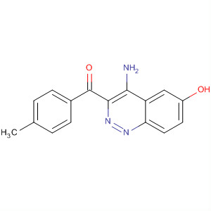 256639-39-1  Methanone, (4-amino-6-hydroxy-3-cinnolinyl)(4-methylphenyl)-