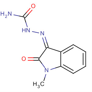 25673-64-7  Hydrazinecarboxamide,2-(1,2-dihydro-1-methyl-2-oxo-3H-indol-3-ylidene)-, (Z)-