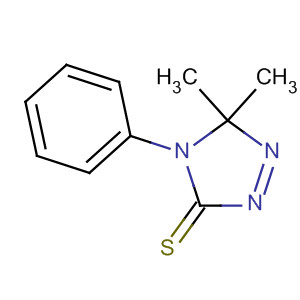 25687-97-2  3H-1,2,4-Triazole-3-thione, 4,5-dihydro-5,5-dimethyl-4-phenyl-