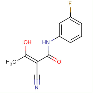 256931-95-0  2-Butenamide, 2-cyano-N-(3-fluorophenyl)-3-hydroxy-, (2Z)- 256931-95-0  2-Butenamide, 2-cyano-N-(3-fluorophenyl)-3-hydroxy-, (2Z)-