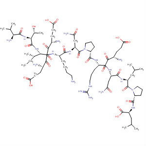 257636-10-5  L-Leucine,L-valyl-L-threonyl-L-a-glutamyl-L-a-glutamyl-L-isoleucyl-L-lysyl-L-asparaginyl-L-prolyl-L-a-glutamyl-L-arginyl-L-asparaginyl-L-leucyl-L-prolyl-