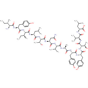 257636-12-7  L-Leucine,L-isoleucyl-L-tyrosyl-L-isoleucyl-L-leucyl-L-threonyl-L-asparaginyl-L-valyl-L-alanyl-L-tyrosyl-L-tyrosyl-L-threonyl-L-valyl-