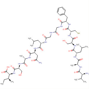 257636-14-9  L-Isoleucine,L-valyl-L-alanyl-L-leucyl-L-seryl-L-cysteinyl-L-phenylalanylglycylglycyl-L-leucyl-L-asparaginyl-L-alanyl-L-seryl-