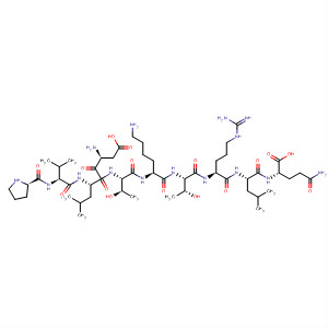 257636-41-2  L-Glutamine,L-prolyl-L-valyl-L-a-aspartyl-L-leucyl-L-threonyl-L-lysyl-L-threonyl-L-arginyl-L-leucyl-