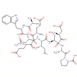 257864-61-2  L-Proline,L-alanyl-L-tryptophyl-L-a-glutamyl-L-a-glutamyl-L-asparaginyl-L-isoleucyl-L-a-aspartyl-L-seryl-L-alanyl-