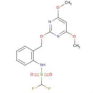257871-28-6  Methanesulfonamide,N-[2-[(4,6-dimethoxy-2-pyrimidinyl)hydroxymethyl]phenyl]-1,1-difluoro-
