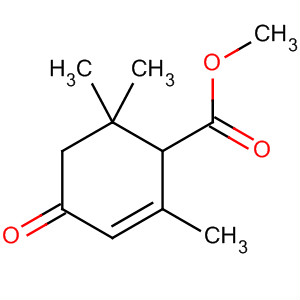 25849-65-4  2-Cyclohexene-1-carboxylic acid, 2,6,6-trimethyl-4-oxo-, methyl ester