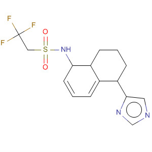 258526-55-5  Ethanesulfonamide,2,2,2-trifluoro-N-[5,6,7,8-tetrahydro-5-(1H-imidazol-4-yl)-1-naphthalenyl]-