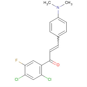 259228-34-7  2-Propen-1-one,1-(2,4-dichloro-5-fluorophenyl)-3-[4-(dimethylamino)phenyl]-