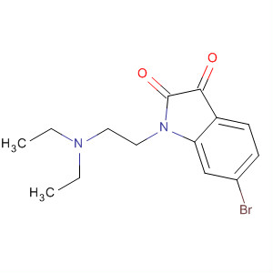 259667-47-5  1H-Indole-2,3-dione, 6-bromo-1-[2-(diethylamino)ethyl]-