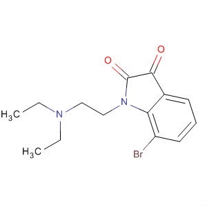 259667-49-7  1H-Indole-2,3-dione, 7-bromo-1-[2-(diethylamino)ethyl]-