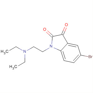 259667-50-0  1H-Indole-2,3-dione, 5-bromo-1-[2-(diethylamino)ethyl]-