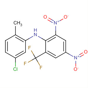259726-10-8  Benzenamine,N-(5-chloro-2-methylphenyl)-2,4-dinitro-6-(trifluoromethyl)-