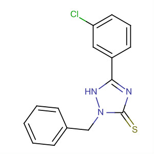 260056-80-2  3H-1,2,4-Triazole-3-thione,5-(3-chlorophenyl)-1,2-dihydro-2-(phenylmethyl)-