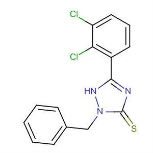 260056-83-5  3H-1,2,4-Triazole-3-thione,5-(2,3-dichlorophenyl)-1,2-dihydro-2-(phenylmethyl)-