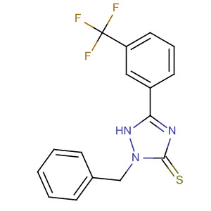 260056-85-7  3H-1,2,4-Triazole-3-thione,1,2-dihydro-2-(phenylmethyl)-5-[3-(trifluoromethyl)phenyl]-