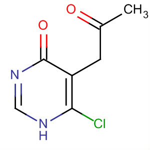 26035-71-2  4(1H)-Pyrimidinone, 6-chloro-5-(2-oxopropyl)-