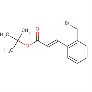 260435-37-8  2-Propenoic acid, 3-[2-(bromomethyl)phenyl]-, 1,1-dimethylethyl ester,(2E)-
