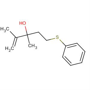 260548-38-7  1-Penten-3-ol, 2,3-dimethyl-5-(phenylthio)-