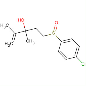 260548-52-5  1-Penten-3-ol, 5-[(4-chlorophenyl)sulfinyl]-2,3-dimethyl-
