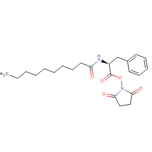26061-01-8  Decanamide,N-[(1S)-2-[(2,5-dioxo-1-pyrrolidinyl)oxy]-2-oxo-1-(phenylmethyl)ethyl]-