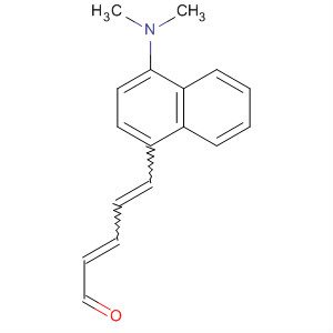 260981-00-8  2,4-Pentadienal, 5-[4-(dimethylamino)-1-naphthalenyl]-