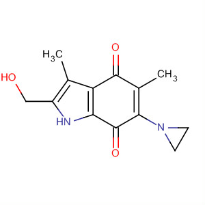 261163-54-6  1H-Indole-4,7-dione, 6-(1-aziridinyl)-2-(hydroxymethyl)-3,5-dimethyl-