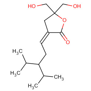 261357-31-7  2(3H)-Furanone,dihydro-5,5-bis(hydroxymethyl)-3-[4-methyl-3-(1-methylethyl)pentylidene]-, (3Z)-