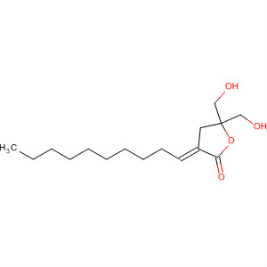 261357-40-8  2(3H)-Furanone, 3-decylidenedihydro-5,5-bis(hydroxymethyl)-, (3E)- 261357-40-8  2(3H)-Furanone, 3-decylidenedihydro-5,5-bis(hydroxymethyl)-, (3E)-