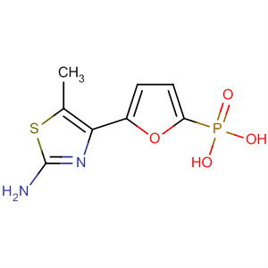 261365-48-4  Phosphonic acid, [5-(2-amino-5-methyl-4-thiazolyl)-2-furanyl]-