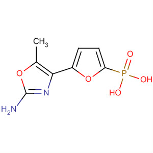 261366-76-1  Phosphonic acid, [5-(2-amino-5-methyl-4-oxazolyl)-2-furanyl]-