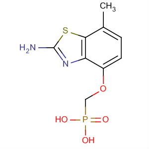 261372-40-1  Phosphonic acid, [[(2-amino-7-methyl-4-benzothiazolyl)oxy]methyl]-