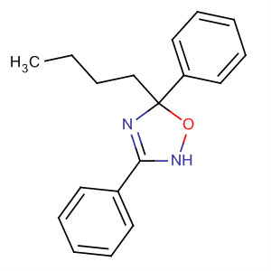 261704-61-4  1,2,4-Oxadiazole, 5-butyl-2,5-dihydro-3,5-diphenyl-
