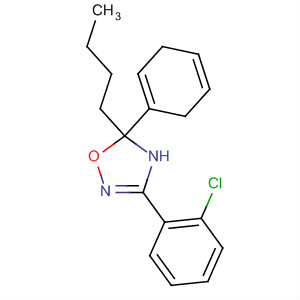 261704-62-5  1,2,4-Oxadiazole, 5-butyl-3-(2-chlorophenyl)-2,5-dihydro-5-phenyl-