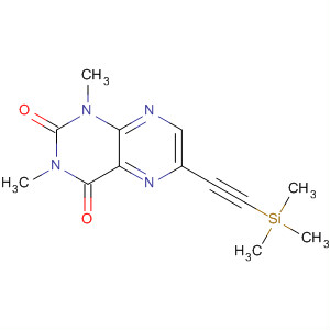261786-70-3  2,4(1H,3H)-Pteridinedione, 1,3-dimethyl-6-[(trimethylsilyl)ethynyl]-
