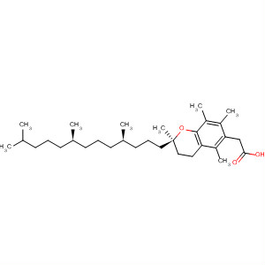 261929-71-9  2H-1-Benzopyran-6-acetic acid,3,4-dihydro-2,5,7,8-tetramethyl-2-[(4R,8R)-4,8,12-trimethyltridecyl]-,(2R)-