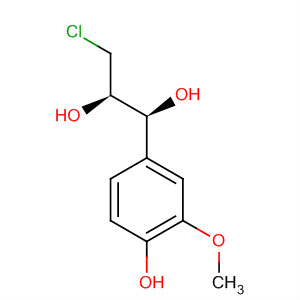 261948-96-3  1,2-Propanediol, 3-chloro-1-(4-hydroxy-3-methoxyphenyl)-, (1S,2R)-